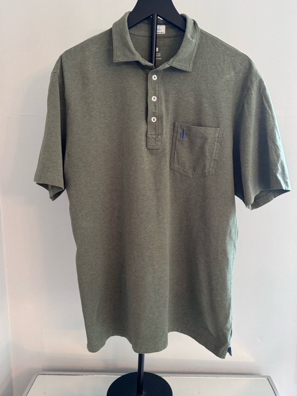 johnnie-O Men’s Large Polo Shirt Lot of 4 Multi Color Golf Coastal Stretch - Picture 14 of 16